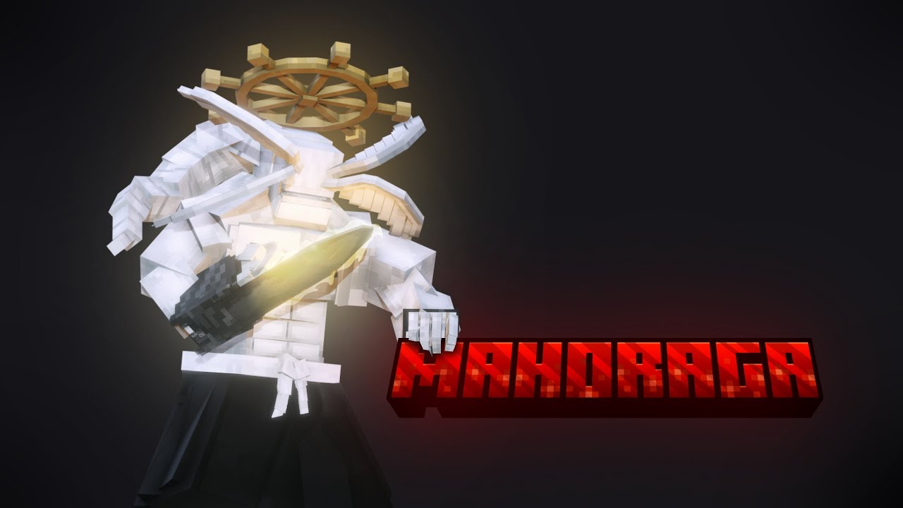 Minecraft Mahoraga Boss Fight (FINISHED) | Jujutsu Awakening Addon 1.20.80