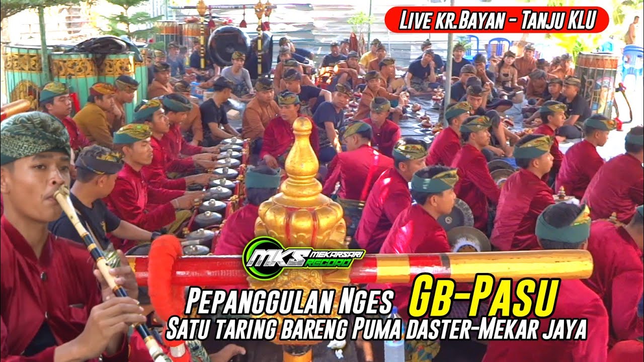 Tabuh pepanggulan Nges gendang beleq pade suke satu taring bareng Gendang beleq Puma daster - di