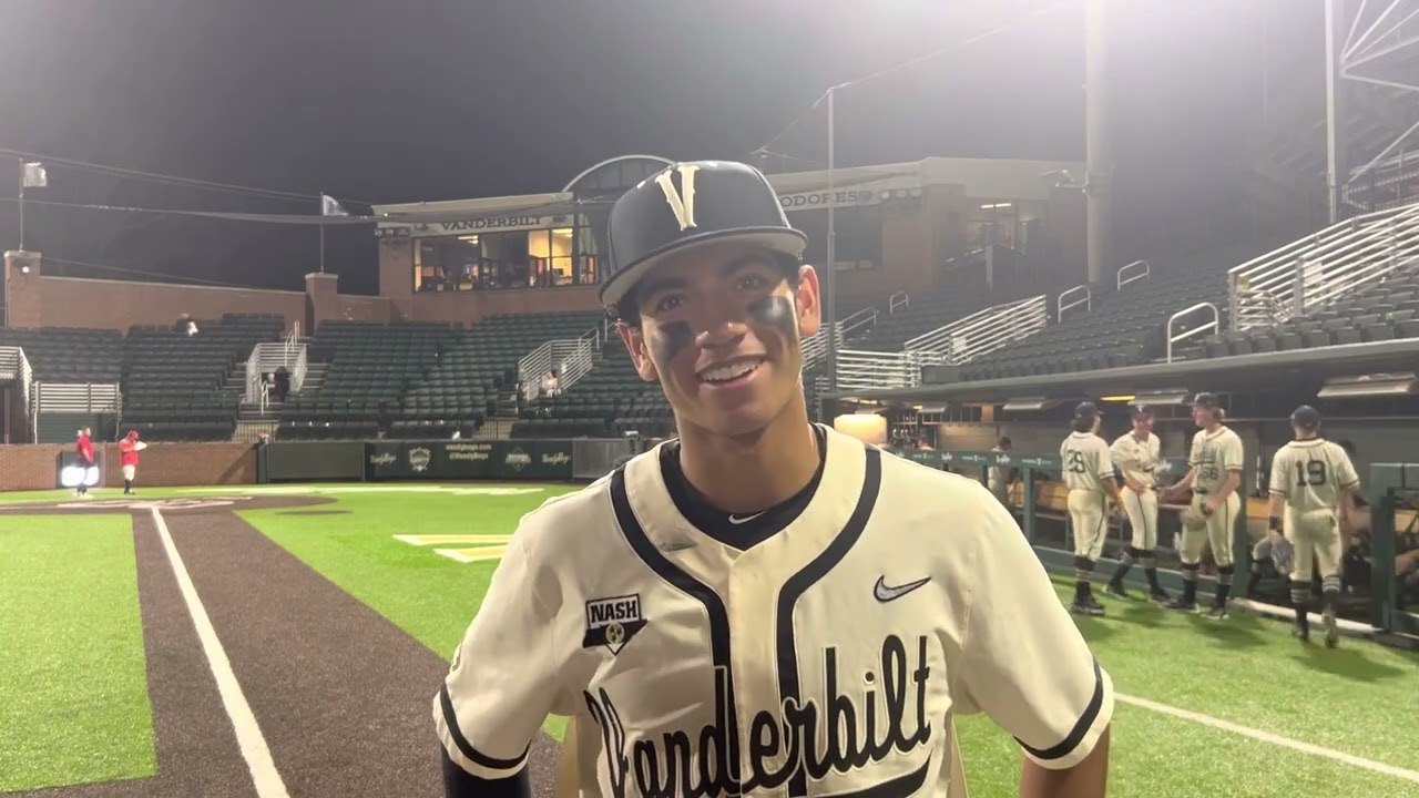 Davis Diaz on Vanderbilt’s 8-1 win over Western Kentucky