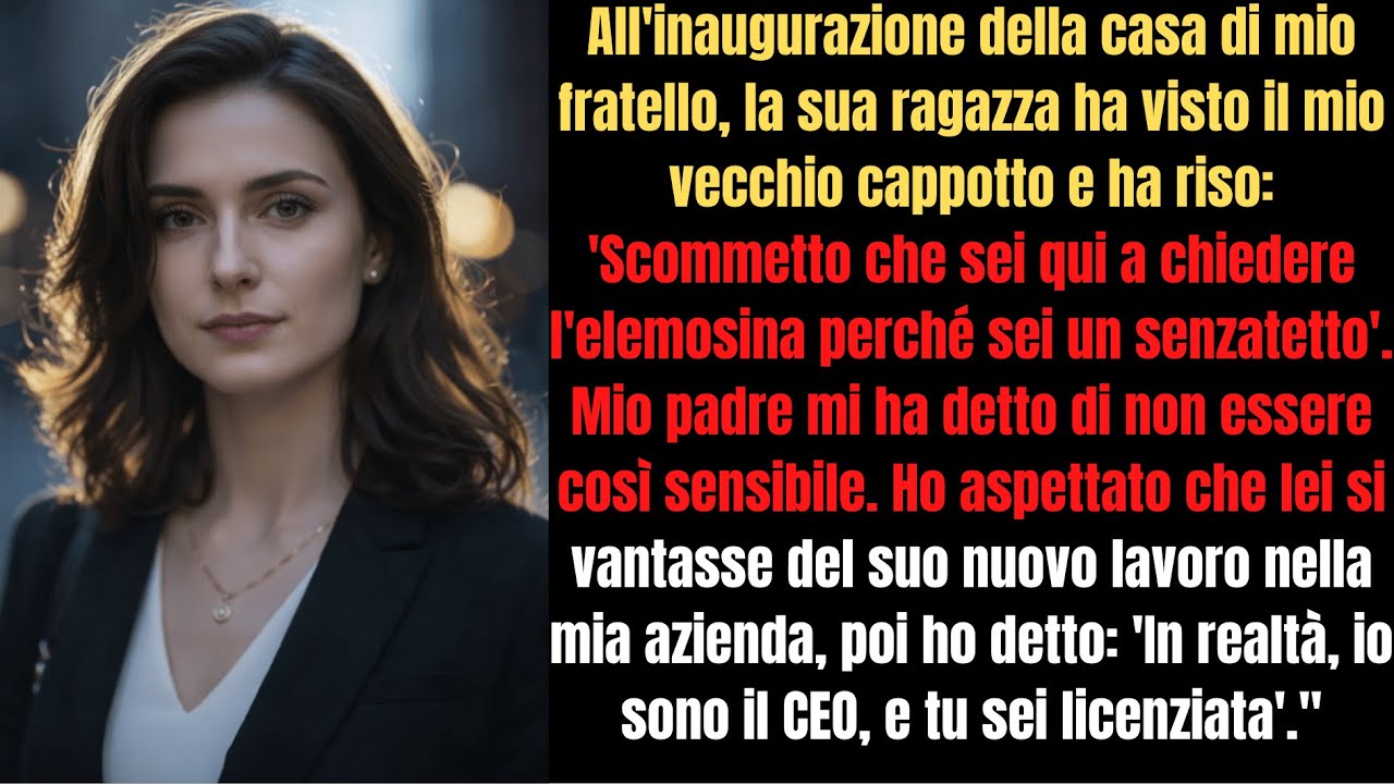 La fidanzata di mio fratello mi umilia, ma non sa che sono io il suo CAPO! 🤫🔥
