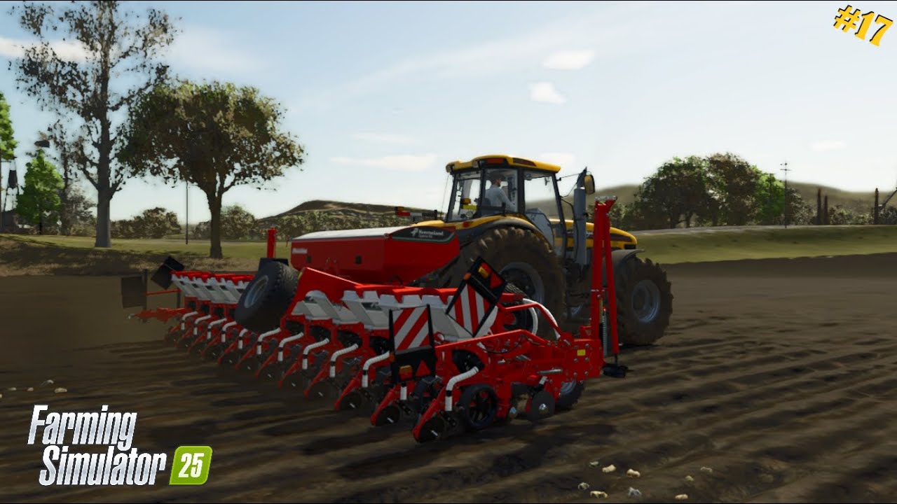 Fazendo o Plantio da Nova Terra - Farming Simulator 25 - EP17