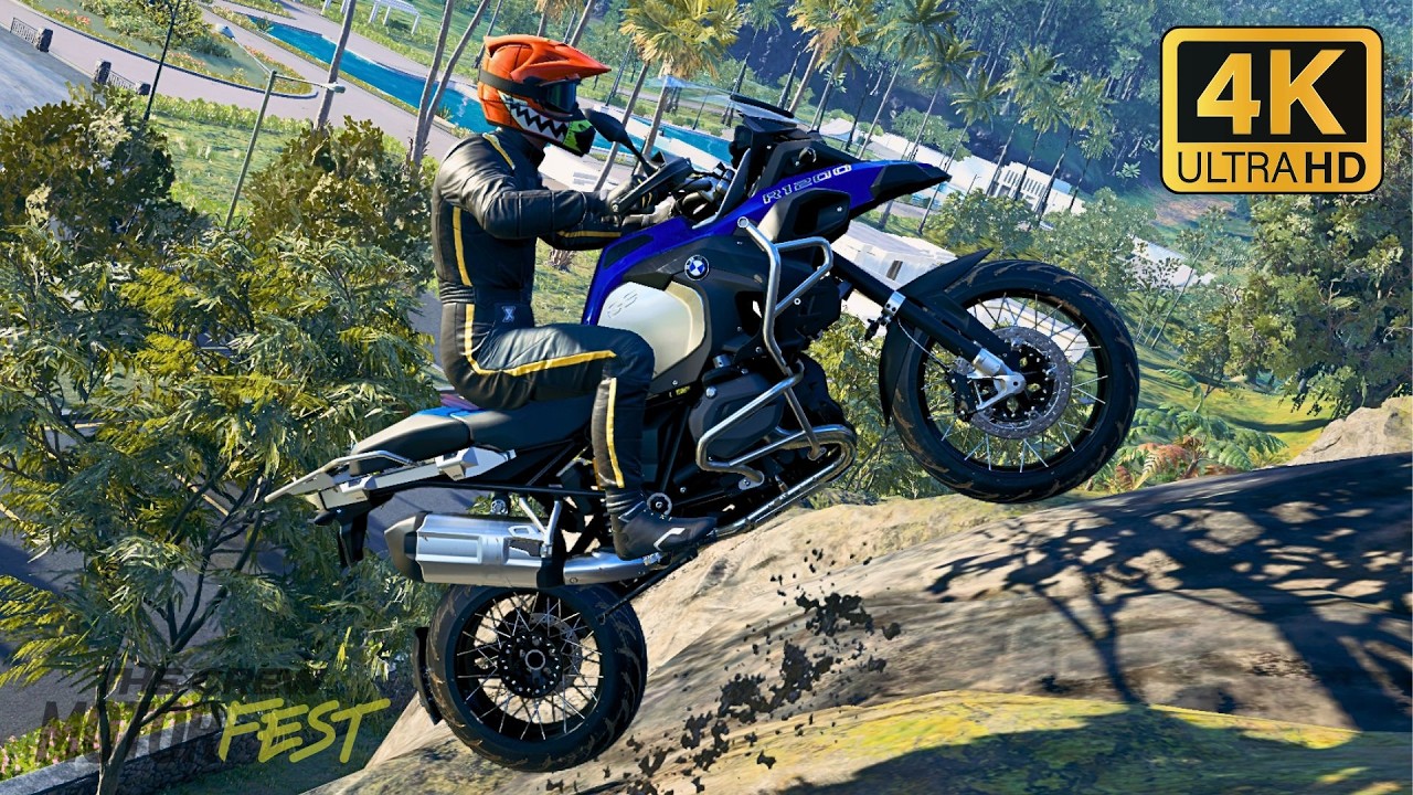 BMW R1200GS Adventure : EXTREME Offroad🔥| Realistic Free Roam | The Crew Motorfest