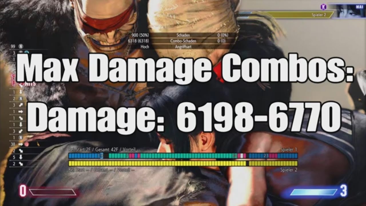 SF6: Sagat Max Damage Combos / Punish Counter Combos / Max Bars