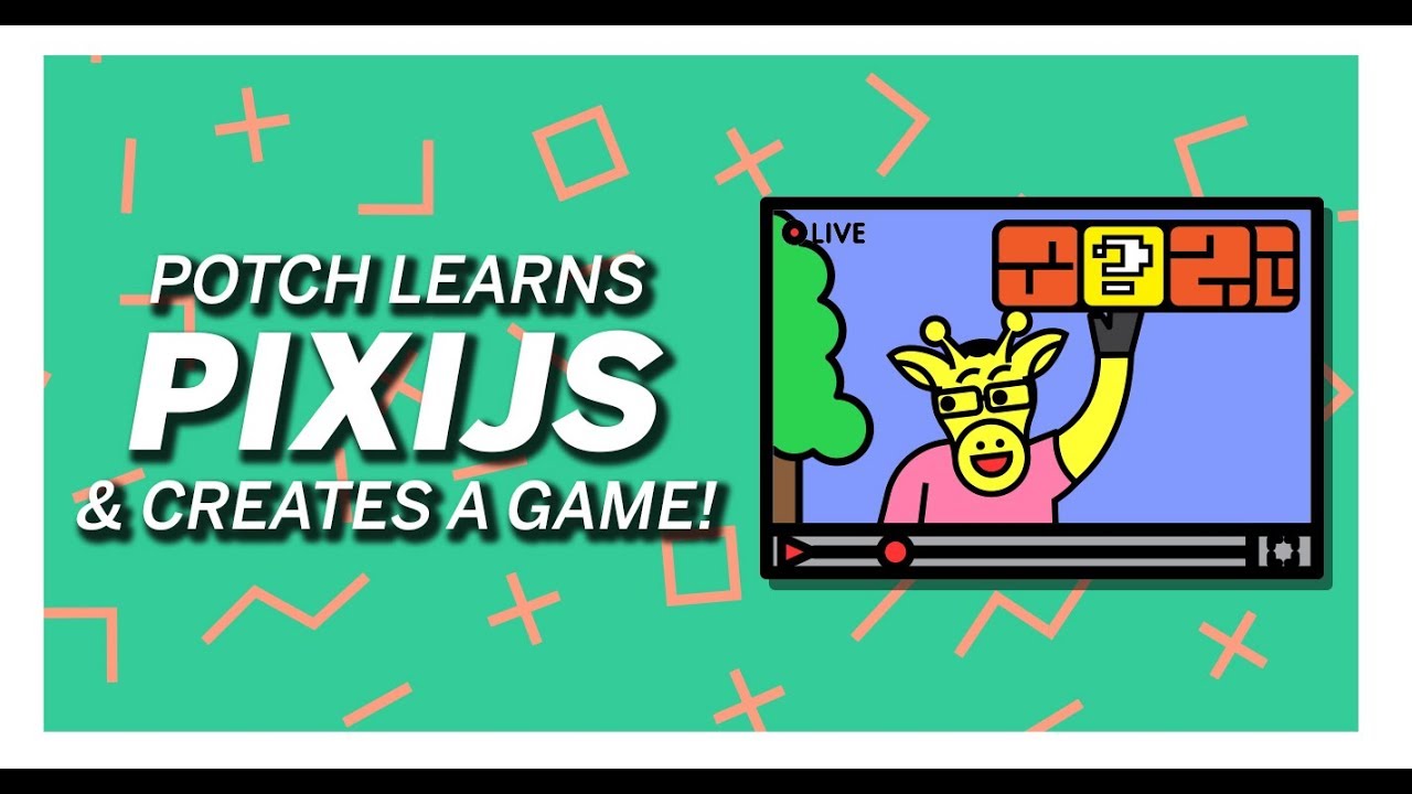 Potch Creates A Custom Game With PixiJS!
