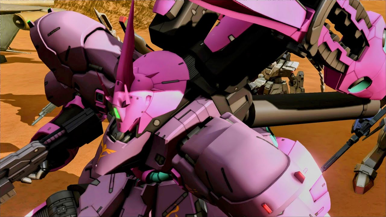 GBO2: MSN-04FF Sazabi Gameplay1 (Personal Colors)