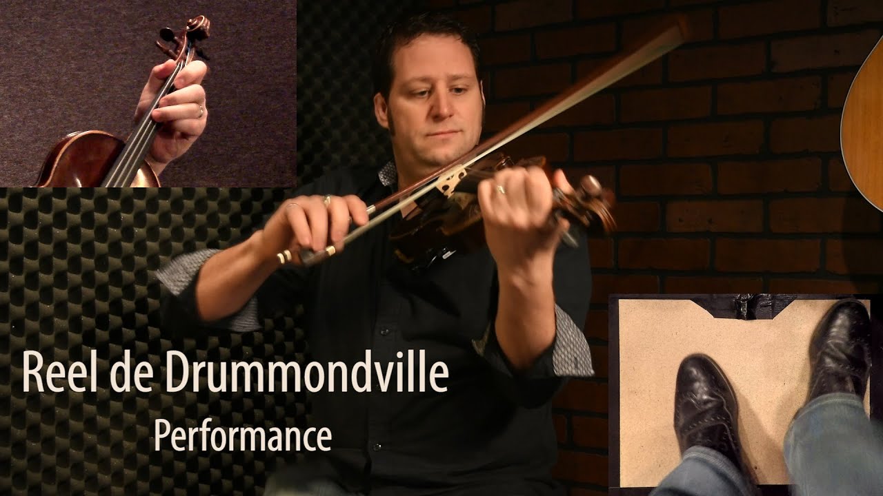 Reel de Drummondville  - Québécois Fiddle Lesson by André Brunet