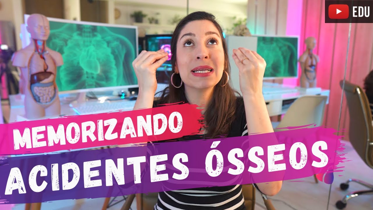 Como MEMORIZAR acidentes &oacute;sseos | Anatomia etc
