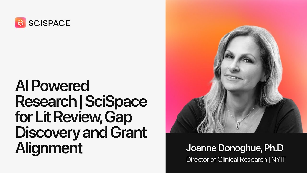 AI Powered Research | SciSpace for Literature Review, Gap Discovery and Grant Alignment