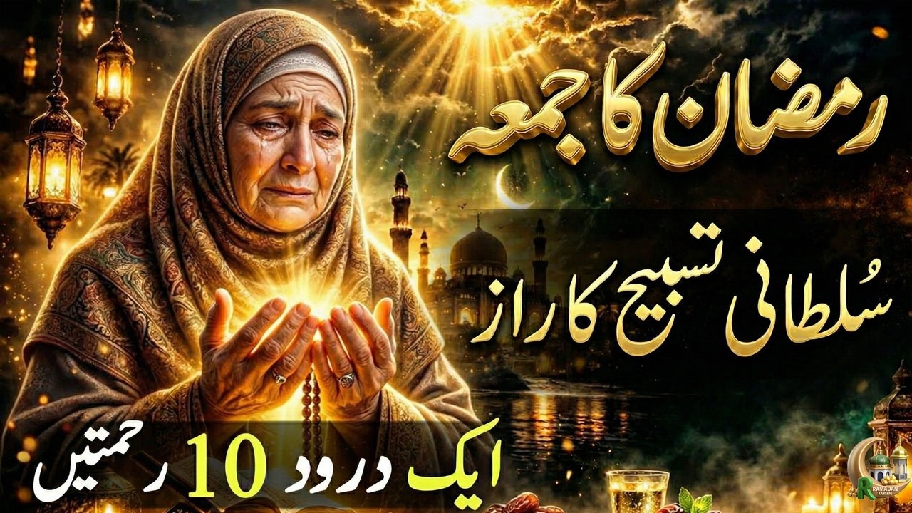 juma ka Sultani Amal👑! Ramzan Ke Jumah Par Durood e Ibrahimi Ka Khufiya Raaz🏆1 Durood 10 Rehmatein🏛️