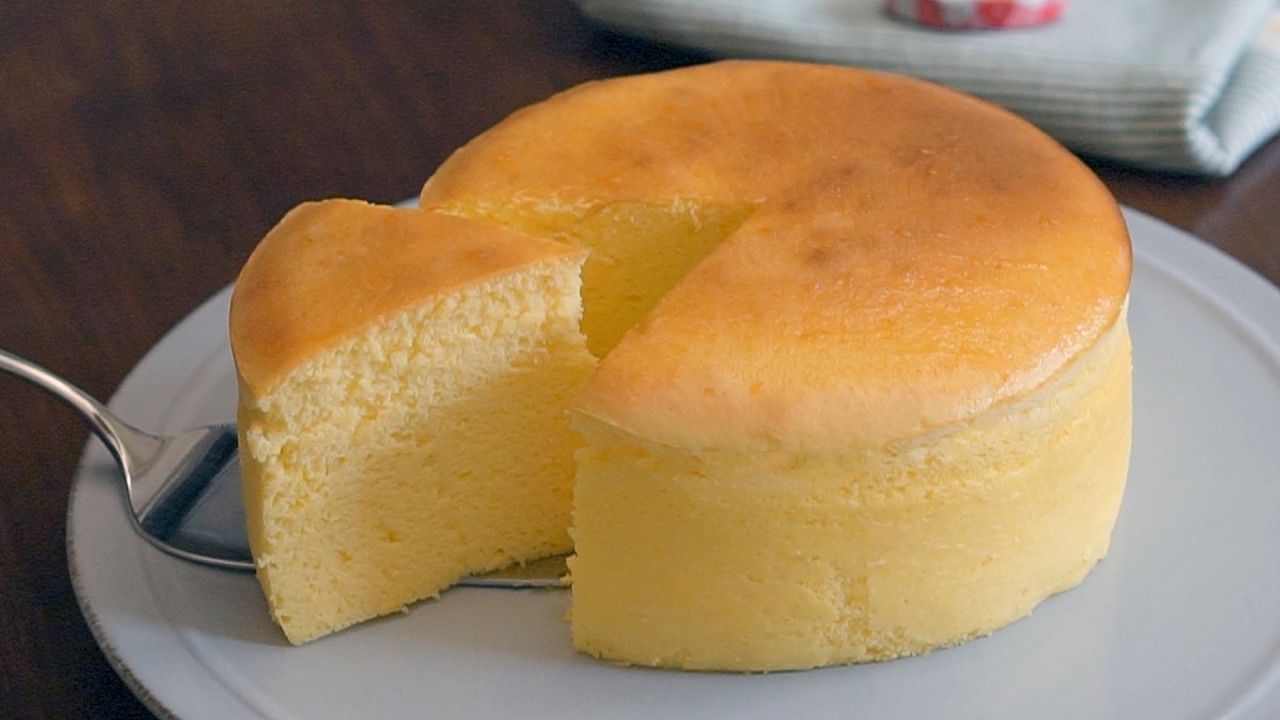 割れないスフレチーズケーキの作り方/How to make a soufflé cheesecake that won't break