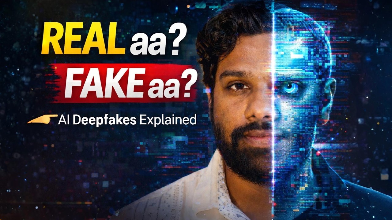 Ee Voice Nijamga Real Aa? 🤯 AI Deepfake Voice & Video Explained Telugu