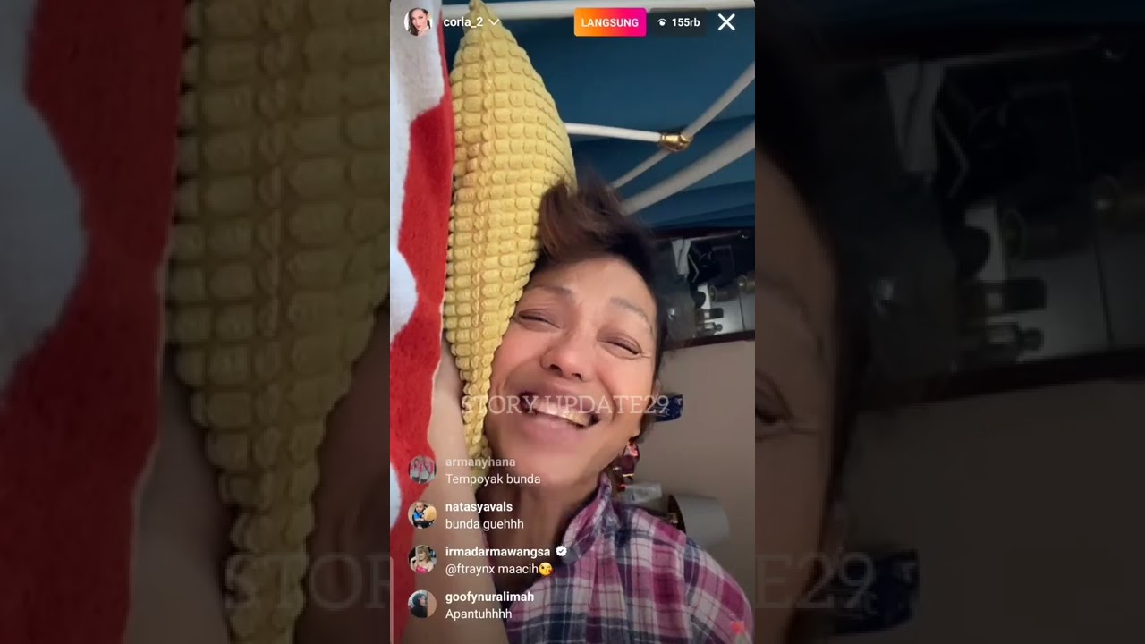 KEAHLIAN BUNDA CORLA TIDUR SAMBIL NGOMONG