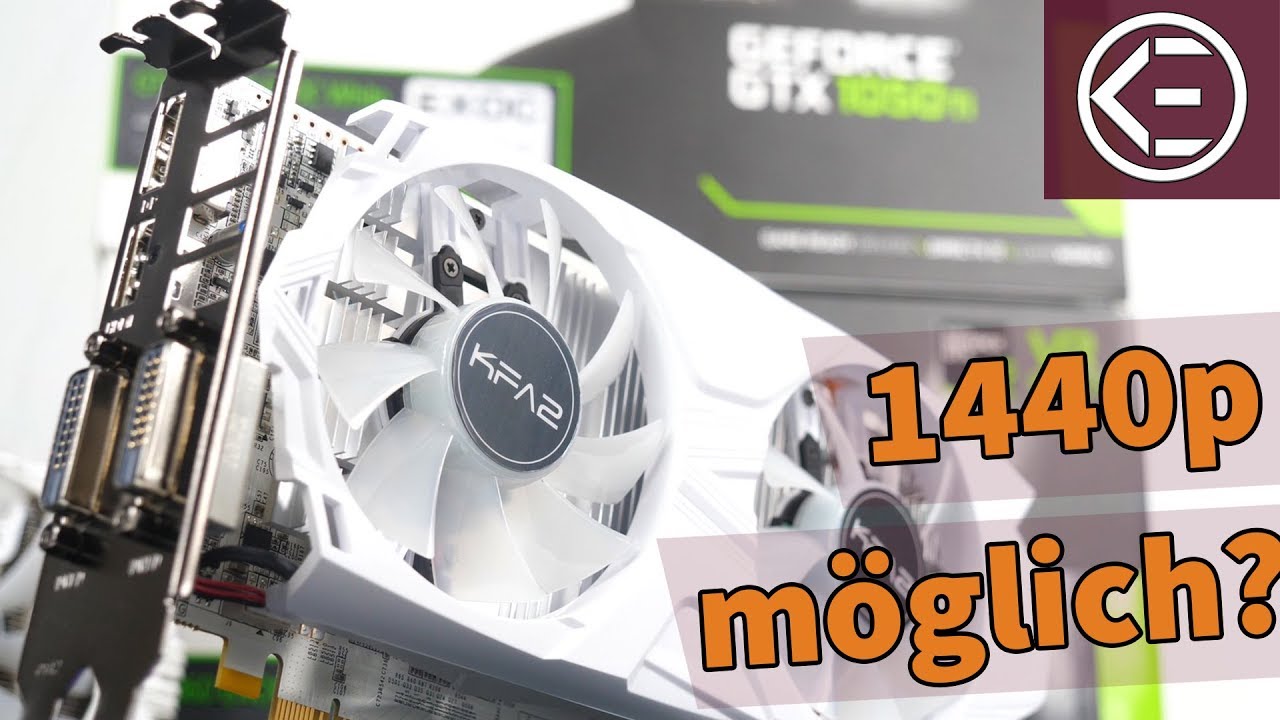 KANN DIESE GTX 1050ti MEHR als nur FULL HD Gaming? | KFA2 GTX 1050ti EXOC white