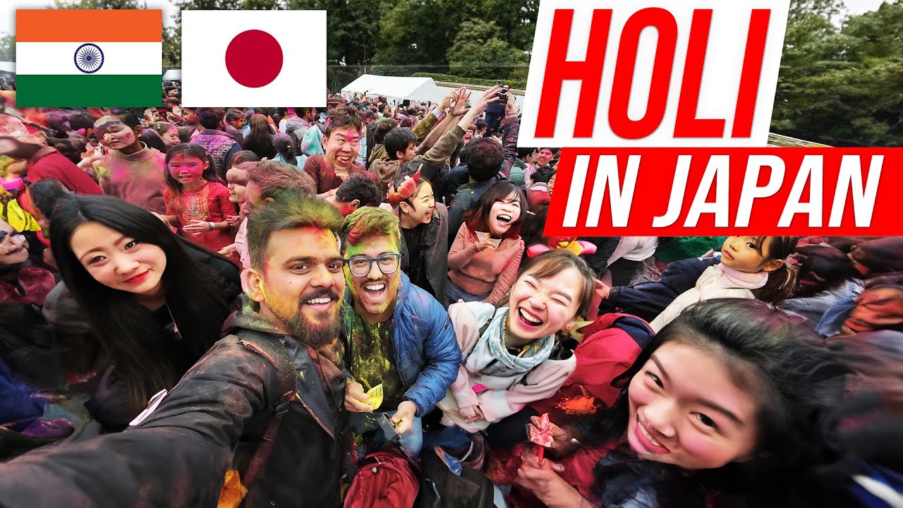 HOLI in JAPAN II @wanderingmaniac  II Indian in Japan.