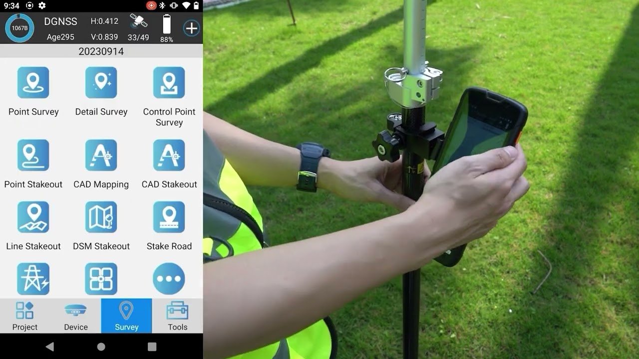 TOKNAV | How to use Toknav T20pro Gnss Receivers to do point stakeout ?