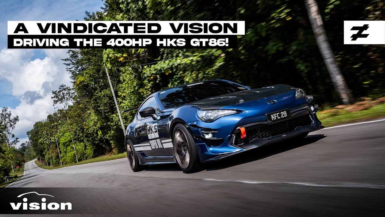 Driving the 4XXhp HKS Toyota GT86! | NOEQUAL.CO