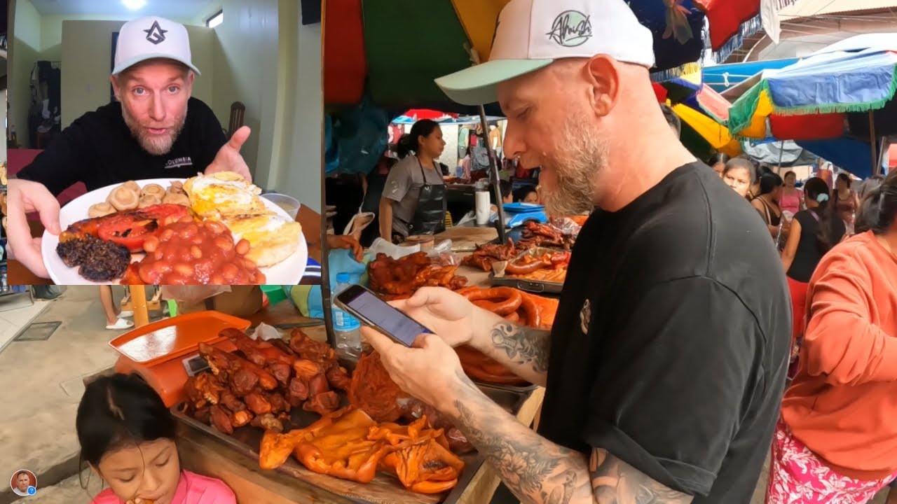 ESTE GRINGUITO COCINÓ UN DESAYUNO ESCOCÉS EN LA SELVA PERUANA 