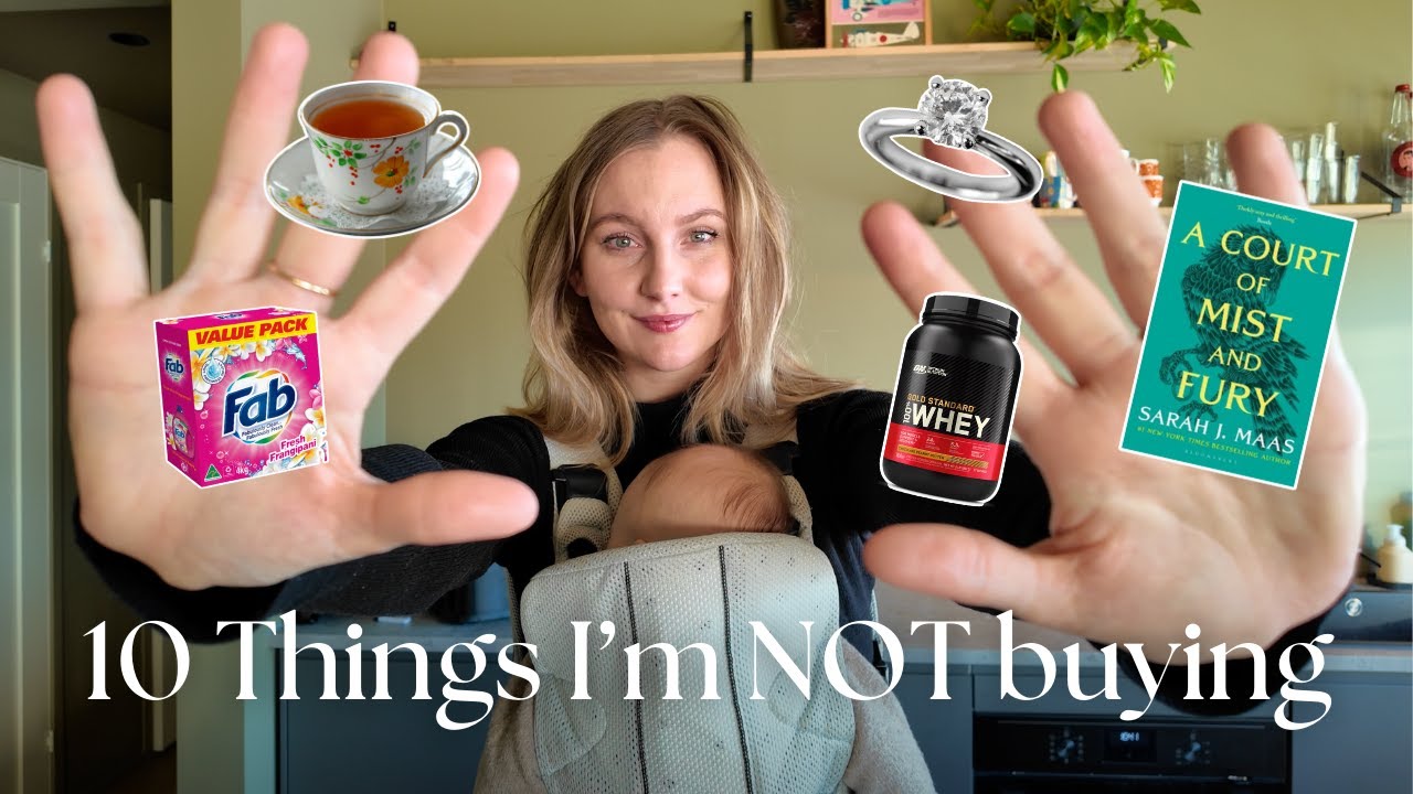 10 THINGS I’M NOT BUYING IN 2026 (to save money + the planet)
