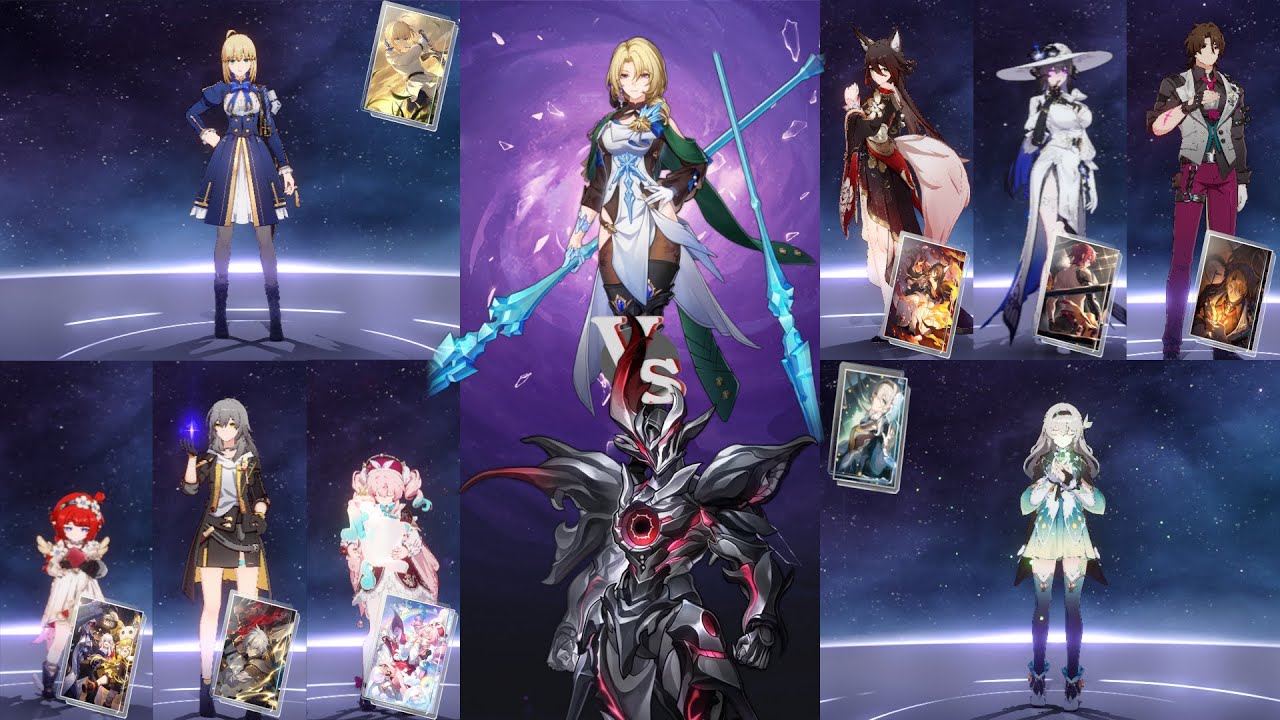 Honkai Star Rail - Forgotten Hall Memory of Chaos - Breached Nest 12 - Saber & Firefly