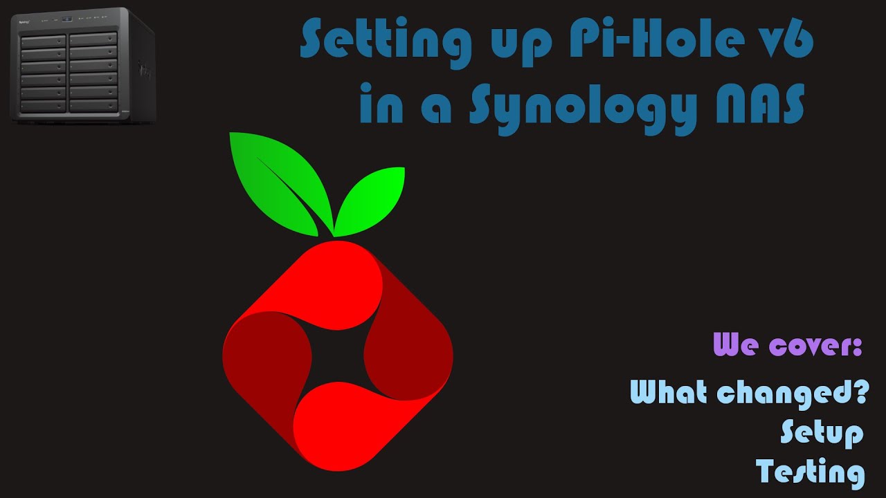 Установка Pi Hole v6 в Synology NAS [Видео по запросу]