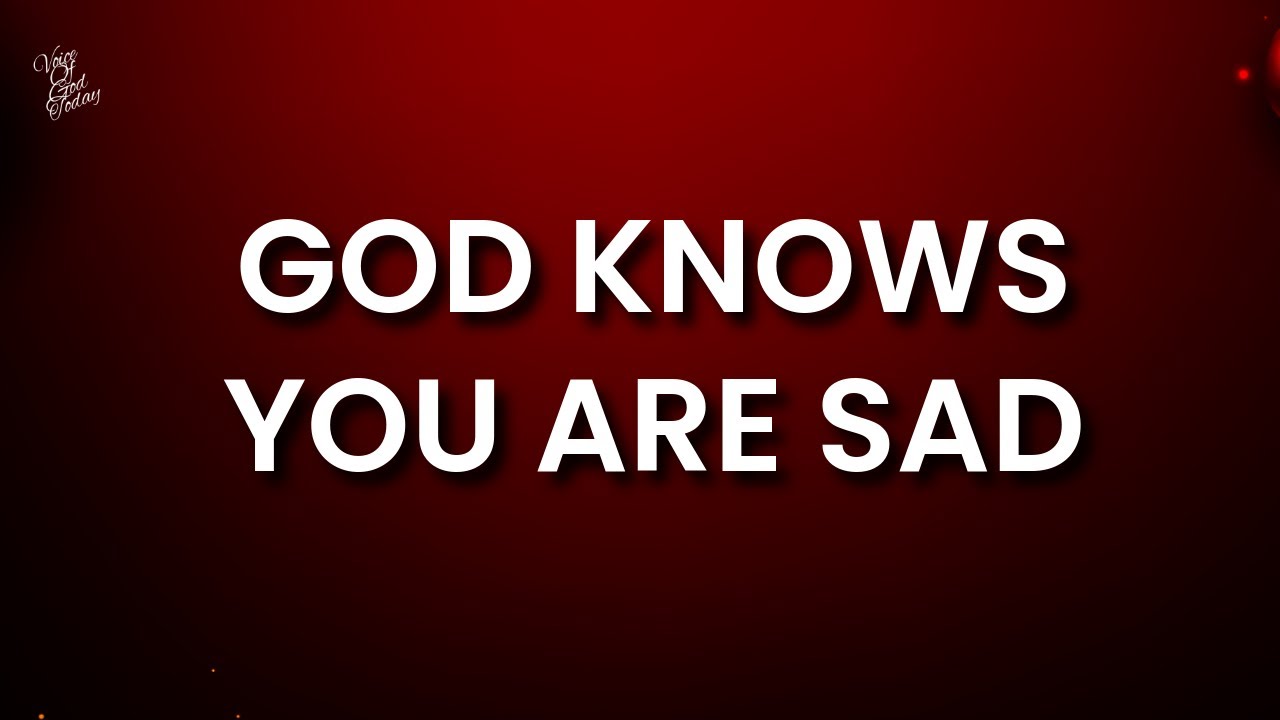 God's Surprising Plan to Turn Your Sadness Around