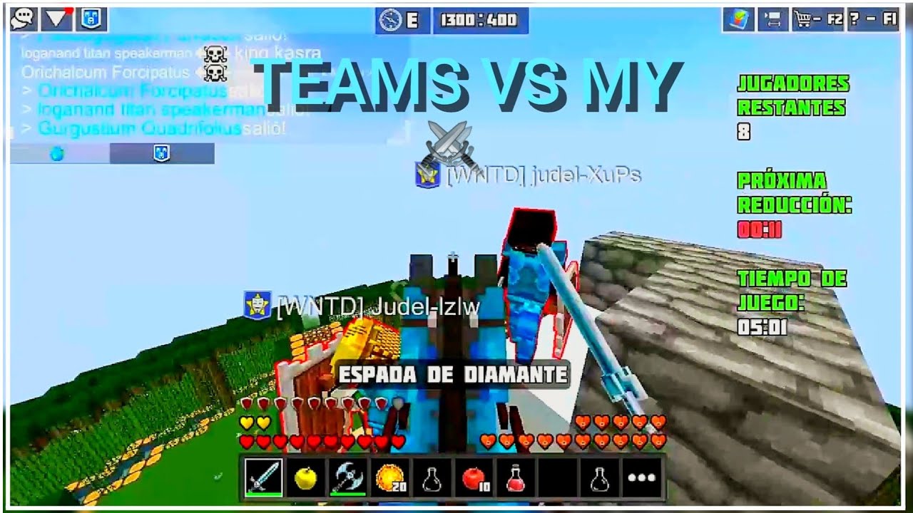 PLANETCRAFT:  PVP LAND IN THE NEW UPDATE (without using a shield) (PLANET OF CUBES/POC)