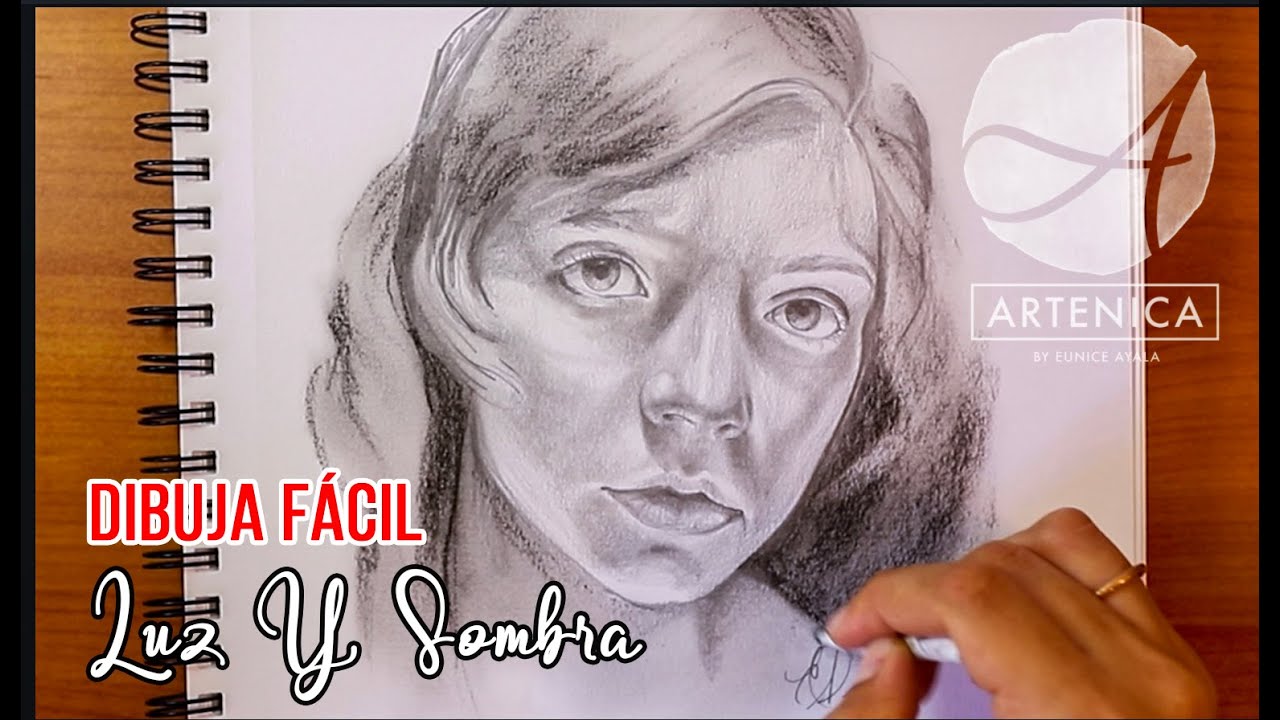 TUTORIAL RETRATO LUZ Y SOMBRA | DIBUJO A ANYA TAYLOR-JOY | RETRATO EN LUZ Y SOMBRA | ARTENICA