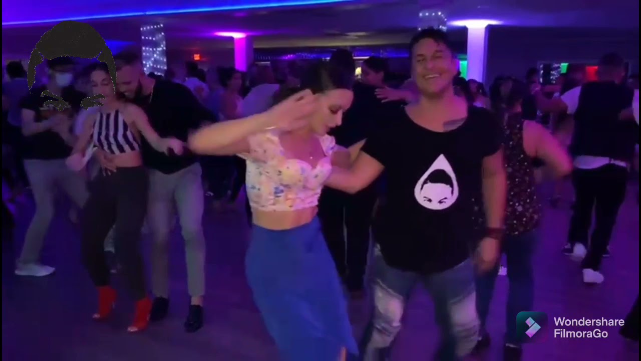 Joe Figueroa (LIRDANCE) with Ezgi Zaman.  First time meeting.