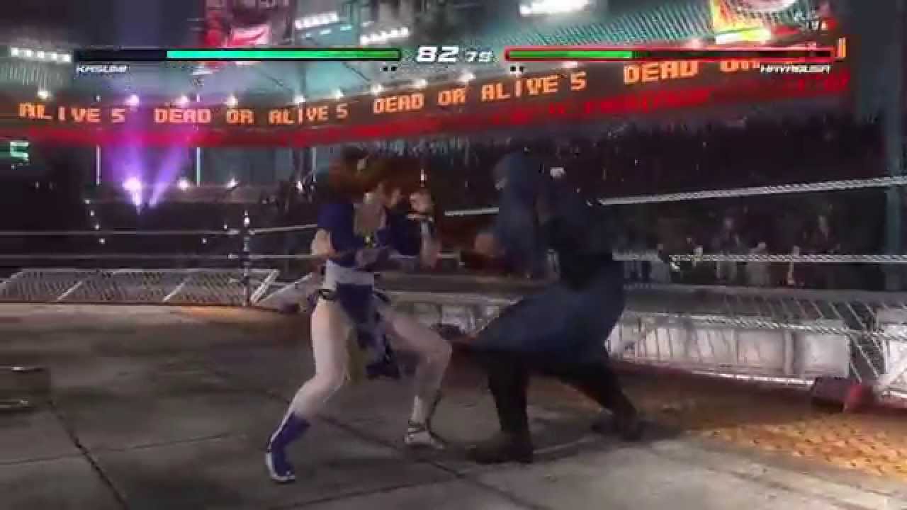 DOA5 Last Round - Kasumi vs. Hayabusa [HD]