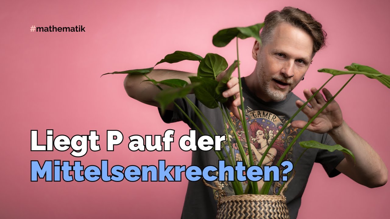 Liegt P auf der Mittelsenkrechten?