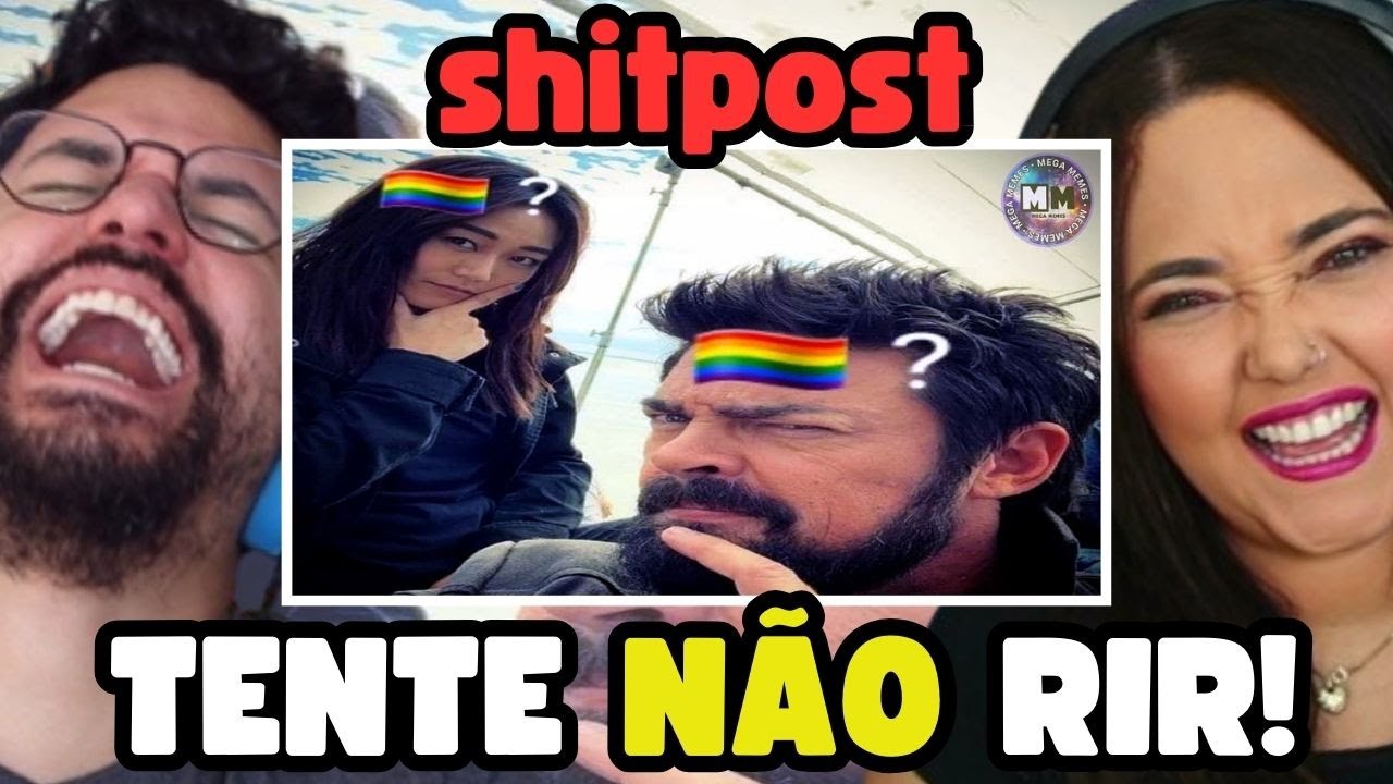 SHITPOST - se rir 😈😈😈 #33 - TENTE NÃO RIR 🍷🗿 ‹ REACT ›