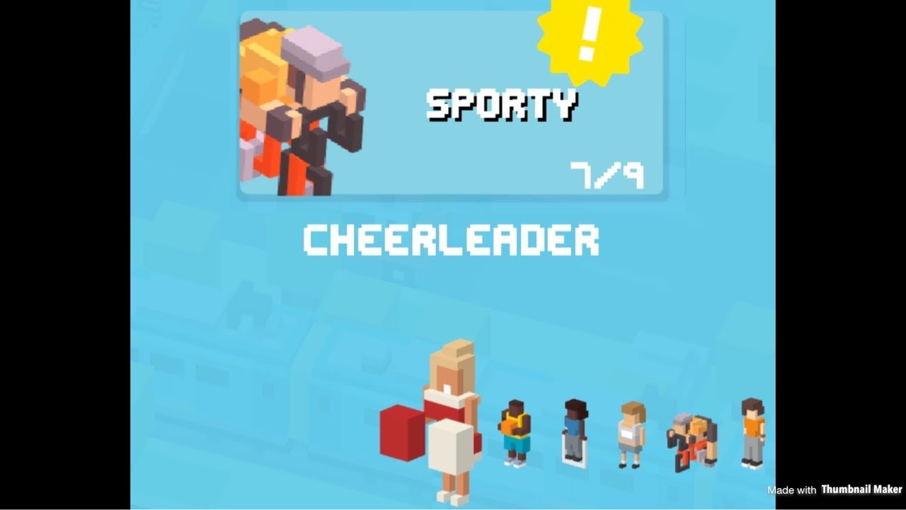 Crossy Road - Cheerleader Update