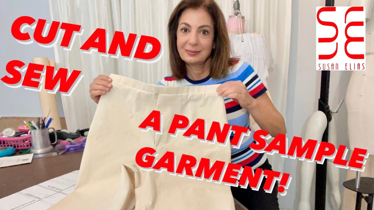 Cut and Sew a Pant Sample Garment!