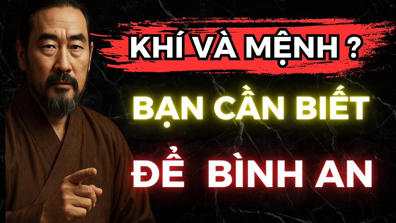 Khí Lệch – Mệnh Sai - Càng Cầu An Càng Mất An | Cổ Nhân Dạy Cách Điều Khí Để Mệnh Tự Sáng