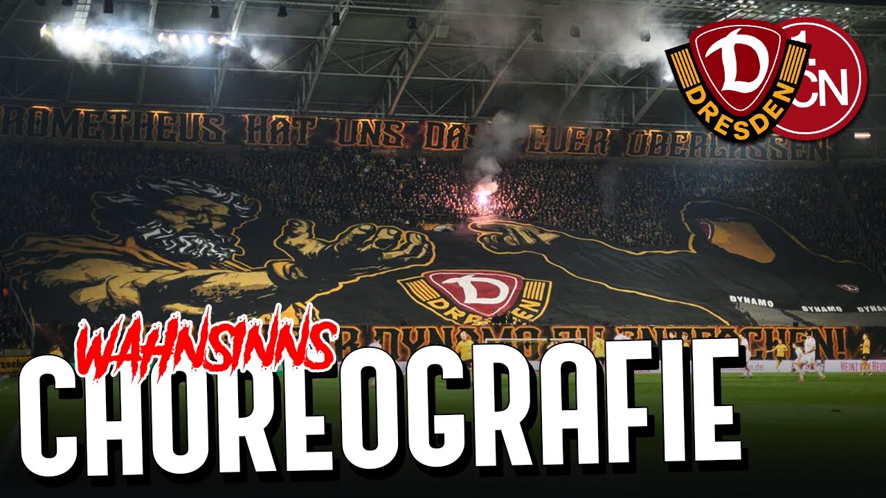 Wahnsinns-Choreo! Dynamo Dresden vs. Nürnberg!