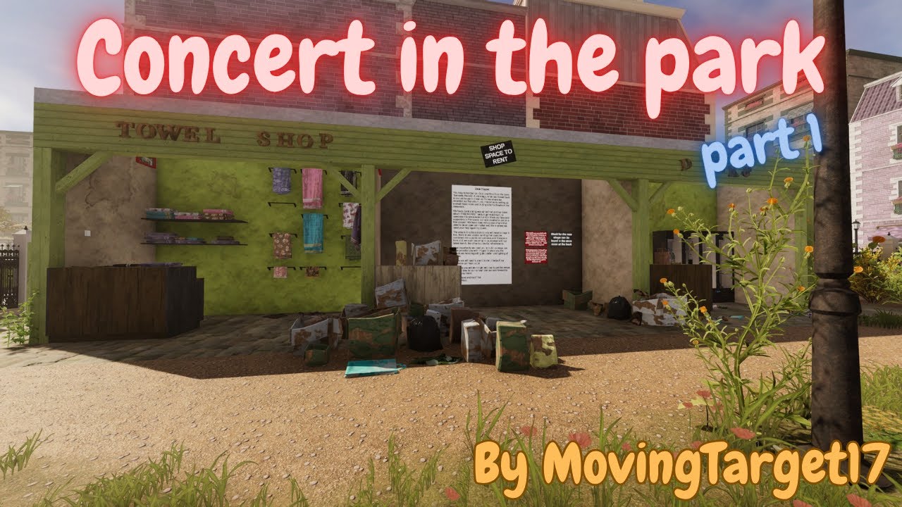 Concert in the Park (Part 1) - by MovingTarget17 - House Flipper 2 Renovation Custom Community Build