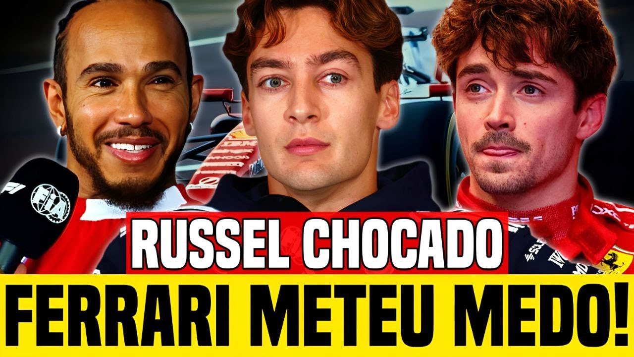 🚨RUSSELL ASSUSTADO! MOTOR DA FERRARI 2026 IMPRESSIONA E LIGA ALERTA NA MERCEDES NA F1