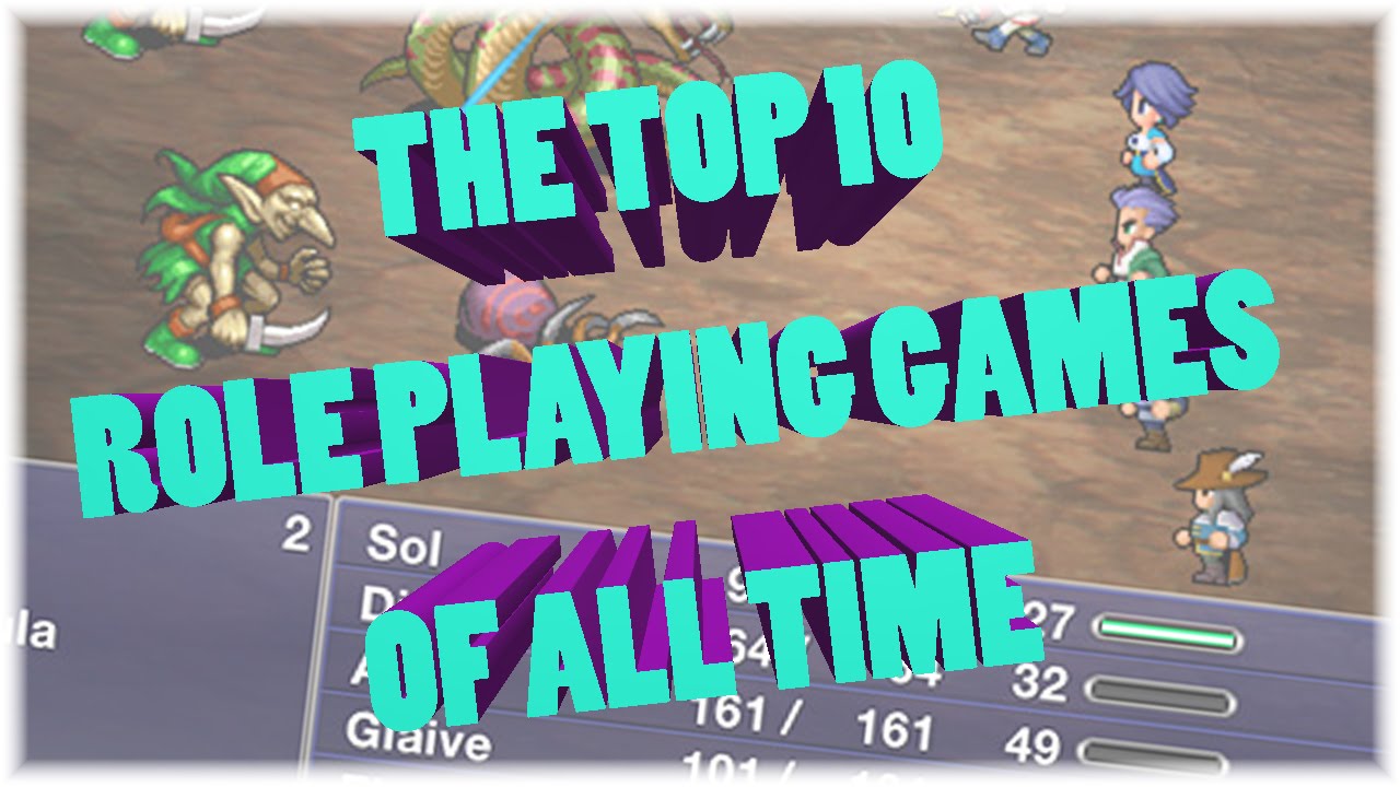 The Top 10 RPG's (Role Playing Game) #NemRaps