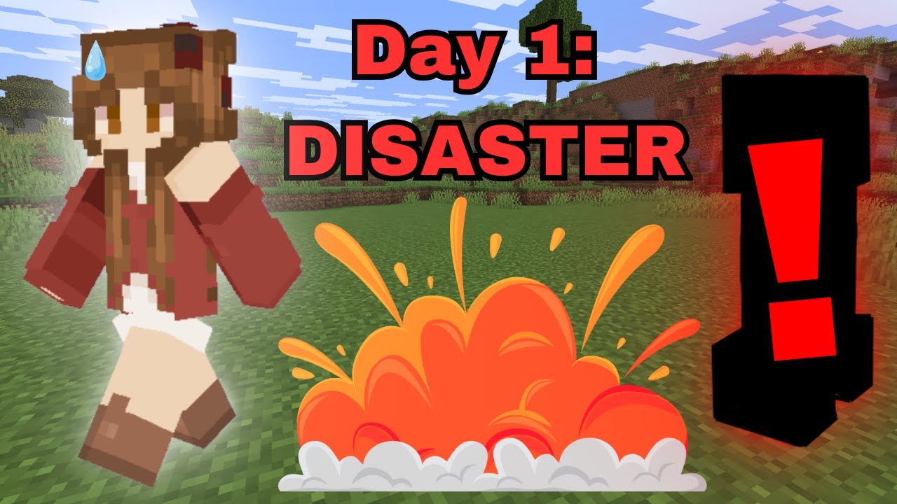 My First Day in Minecraft Went WRONG!
