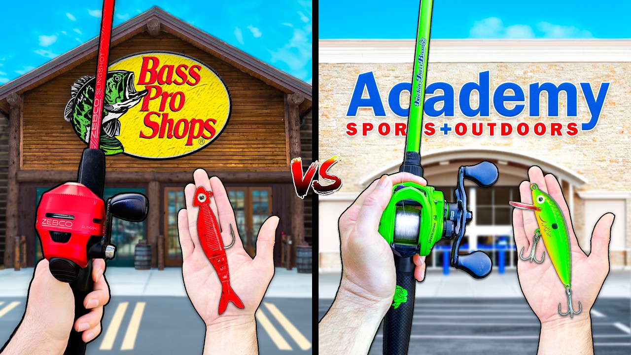 Bass Pro Shops против Academy Budget Fishing Challenge