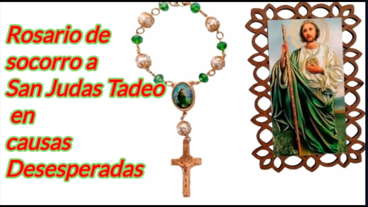 Rosario CORTO a San Judas Tadeo En casos desesperados