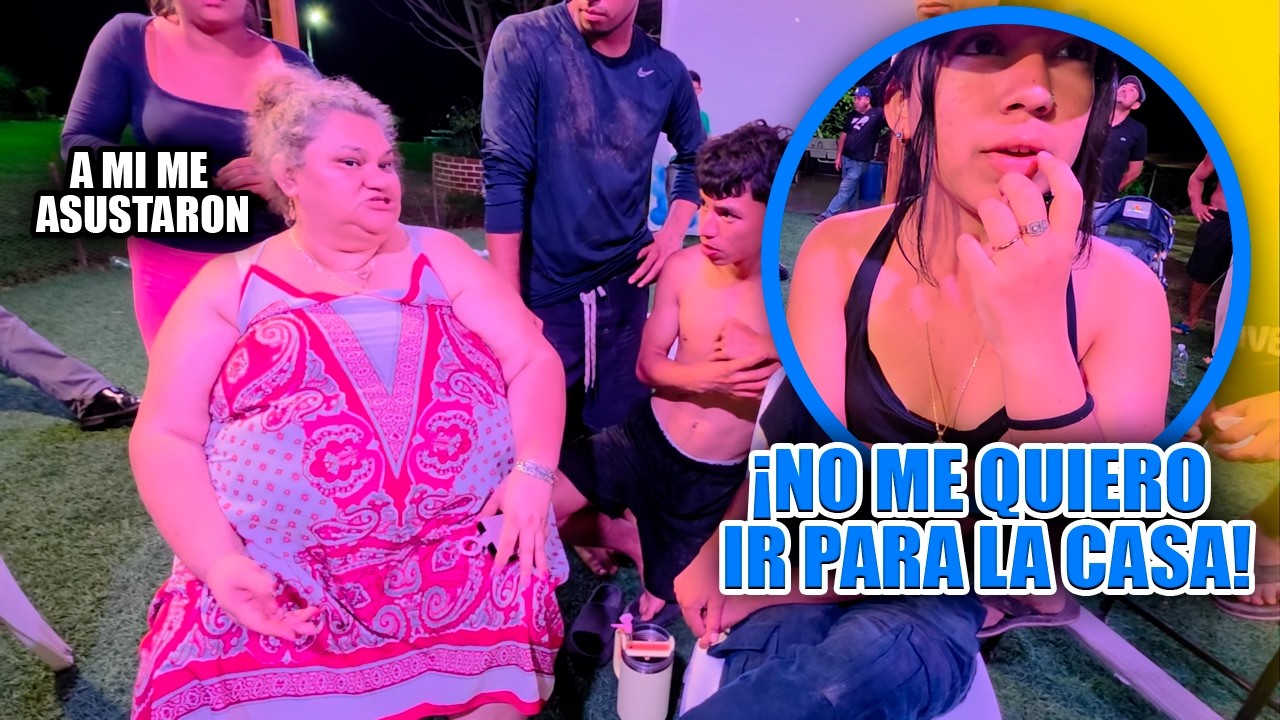 Mini Tiene miedo irse a su casa *Esto paso en el 4k*😱