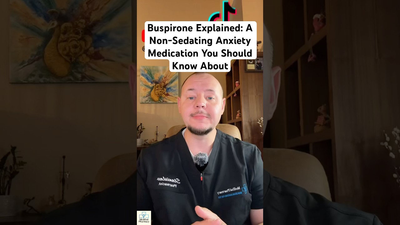Buspirone Explained: A Non-Sedating Anxiety Medication You Should Know About #buspirone #buspar