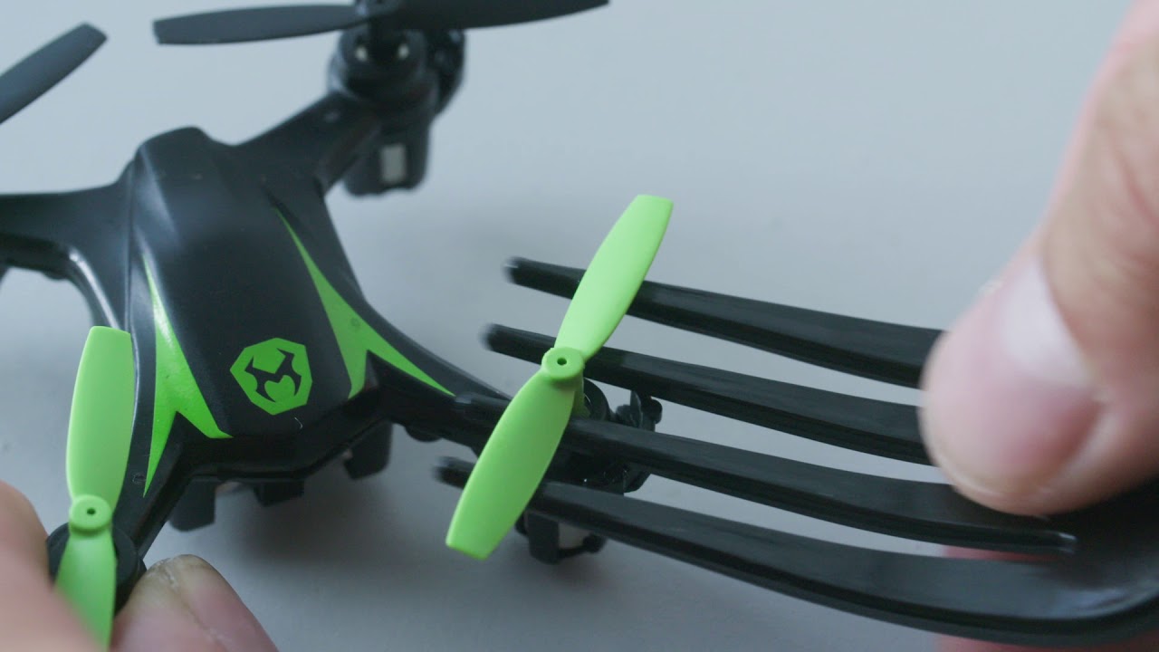 HOW TO REPLACE DAMAGED PROPELLERS on Your Sky Viper M550 Nano Drone