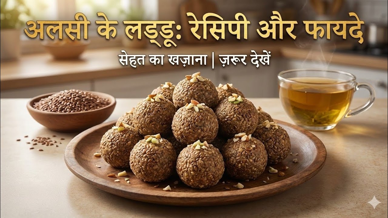  सर्दियों के लिए खास: अलसी के लड्डू रेसिपी और इसके 10 जादुई फायदे | Recipe & Health Benefits