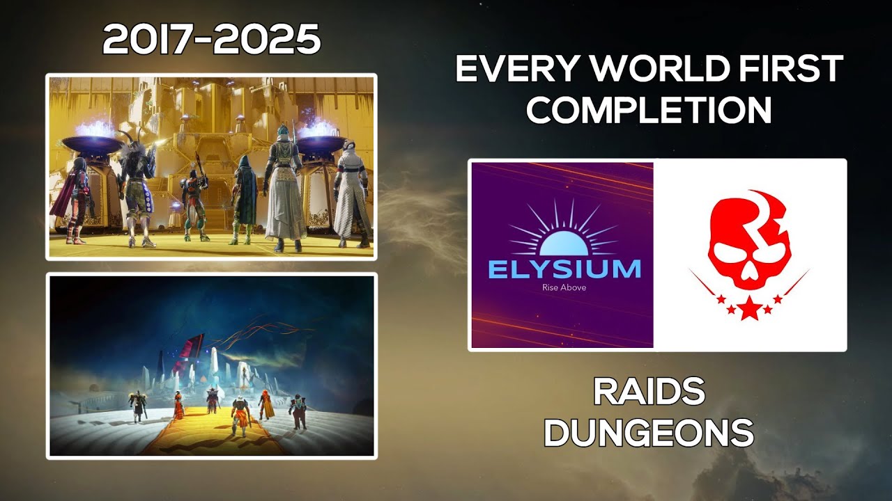 Все реакции на рейды и подземелья первого мира Destiny 2 (2017–2025)