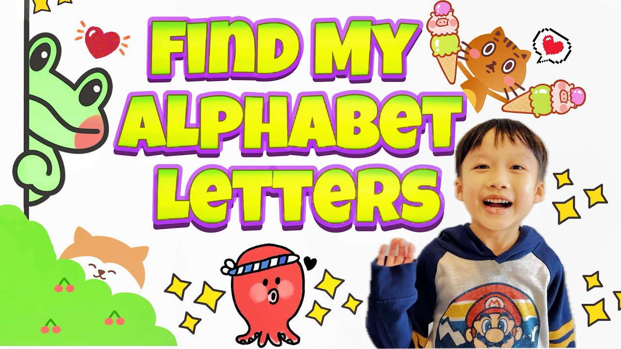 Find My Alphabet Letters | Fun Letters Hunt | ABC Puzzle | ABC Song