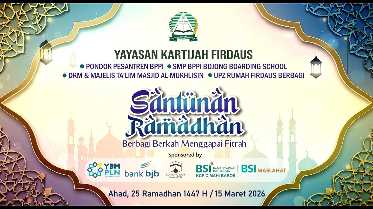 Live Stream Santunan Ramadhan FIRDAUS TV