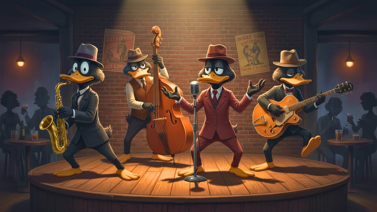 Groovy Black Duck Jazz: Funky Rhythms for Creative Work and Brainstorming