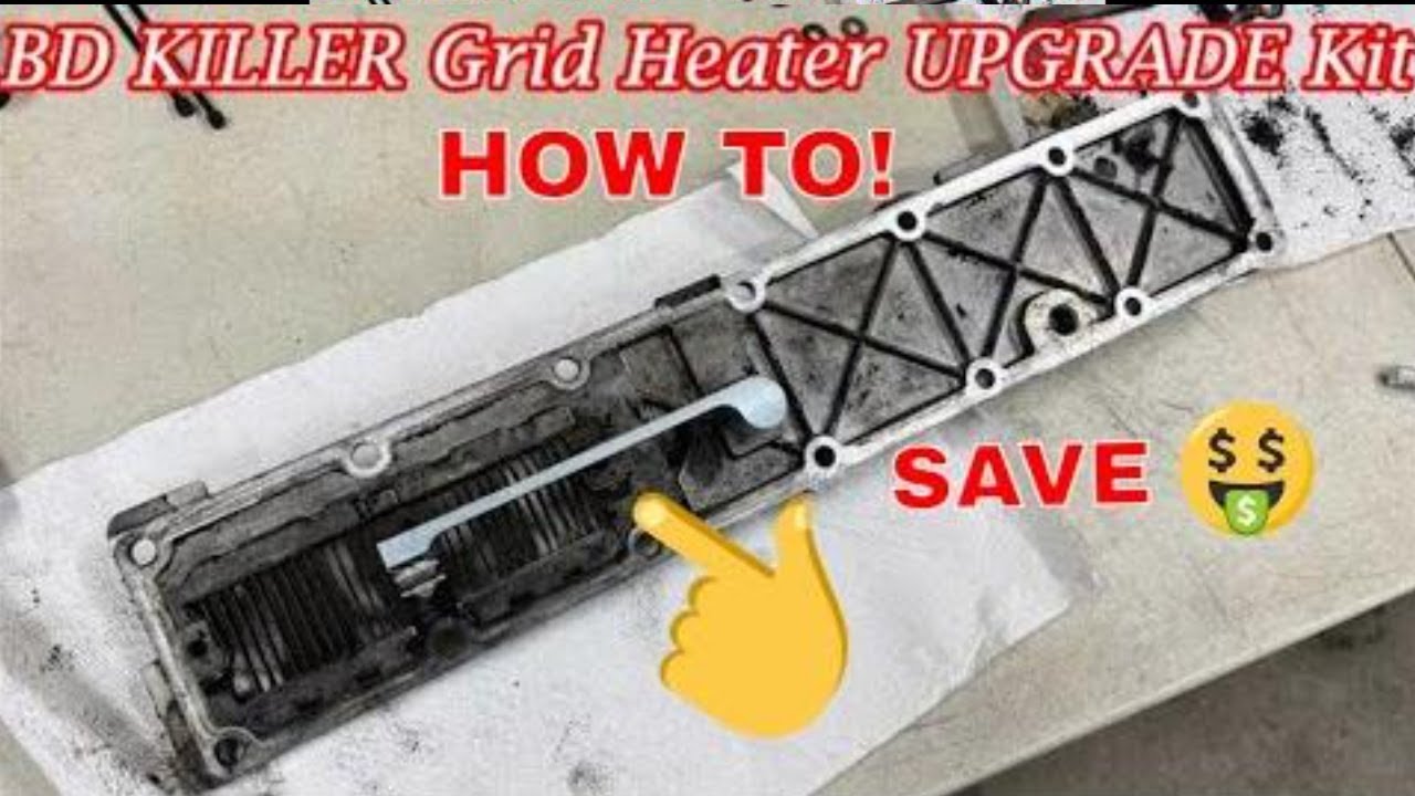 HOW TO! BD KILLER GRID HEATER UPGRADE KIT DODGE/RAM 6.7L CUMMINS on my 2018 DIY